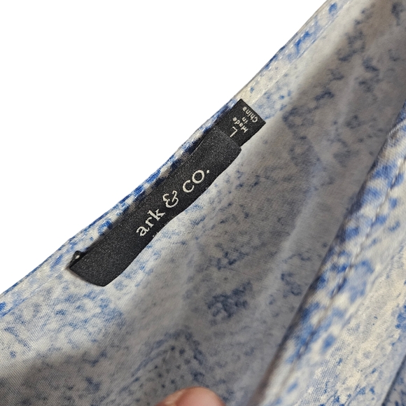 Ark & Co Oversize Snake Skin Print Blouse - Picture 3 of 3